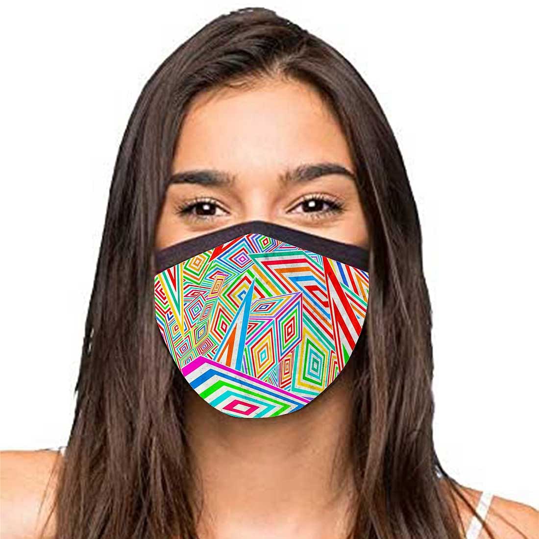 Face Masks Reusable Washable Set Of 2 -Cool_art - Image 2