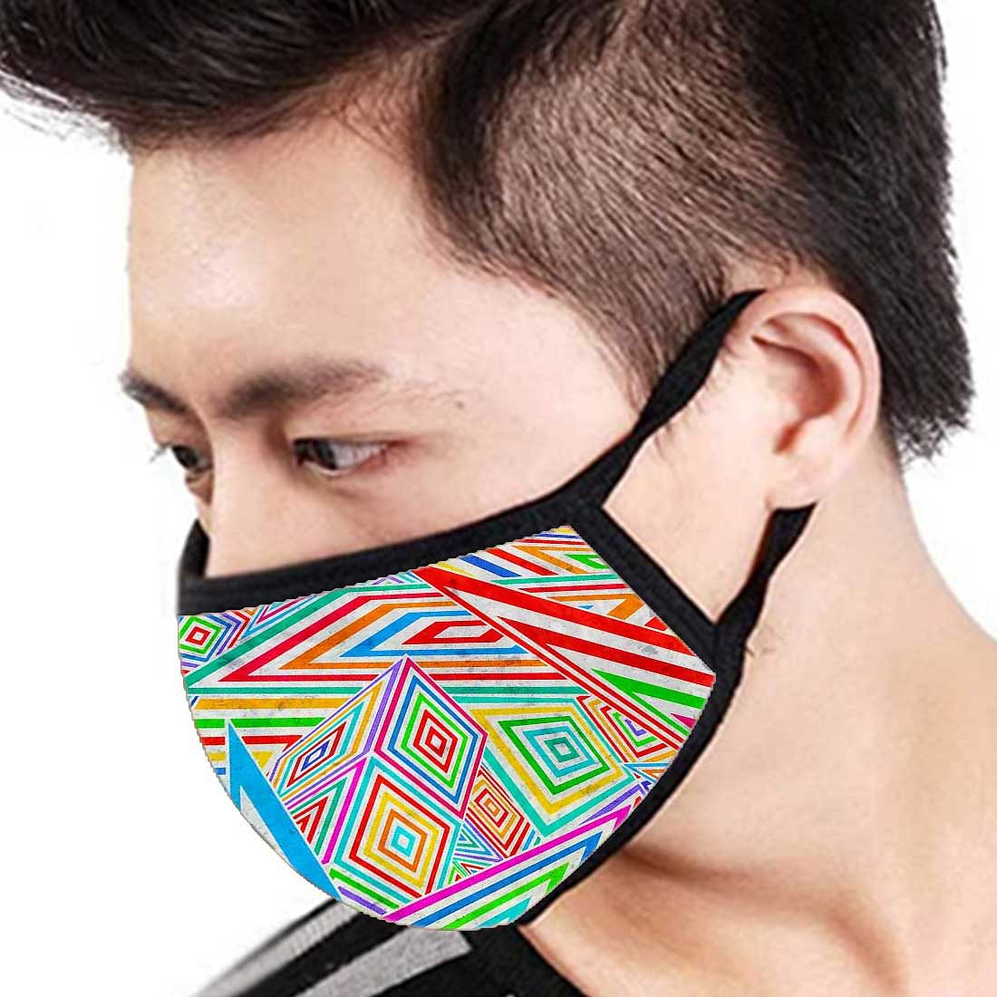 Face Masks Reusable Washable Set Of 2 -Cool_art - Image 3