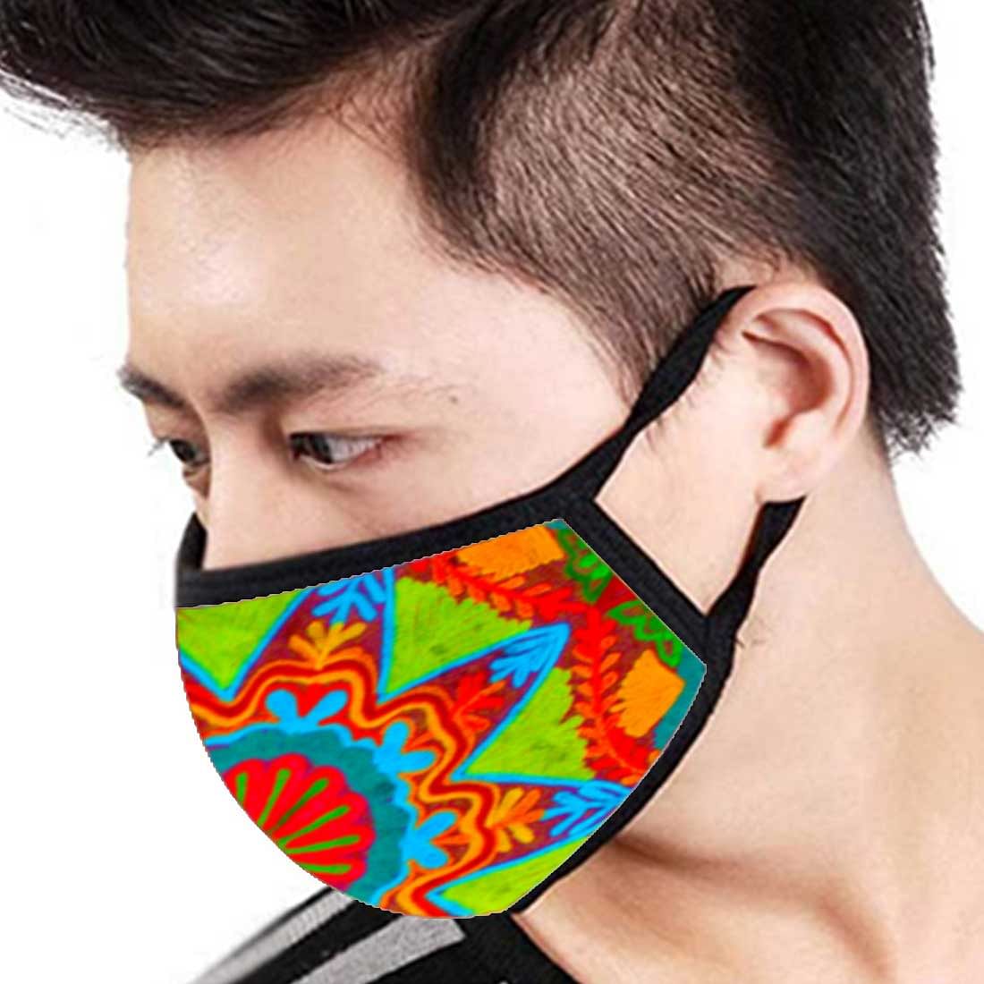 Face Masks Reusable Washable Set Of 2 -India_Ethnic - Image 3