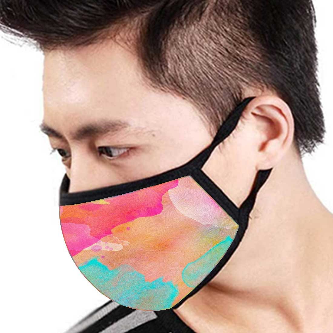 Face Masks Reusable Washable Set Of 2 -Watercolor - Image 3