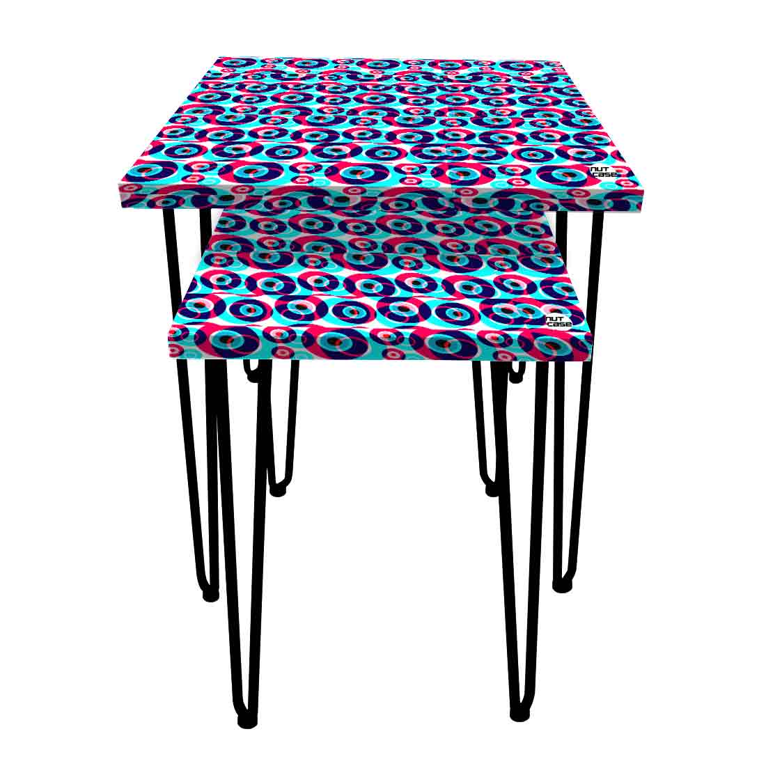 Nesting Tables Set Of 2 Nest of Table for Home Decor - Evil Eye Protector - Image 7