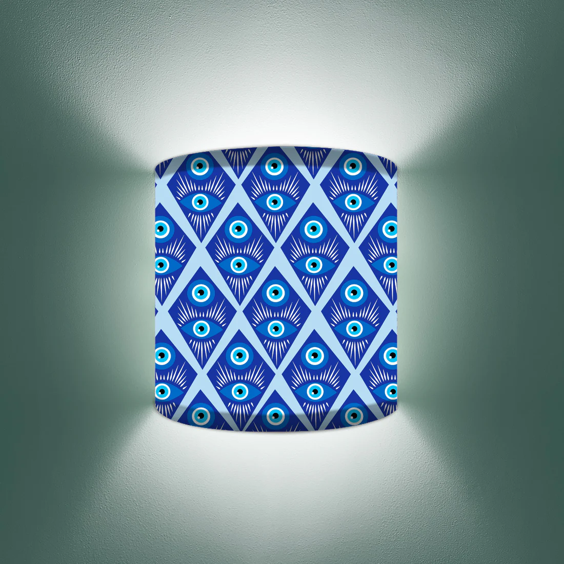Arc Wall Mounted Night Lamp for Bedroom Living Room Decor - Evil Eye Protector - Image 2