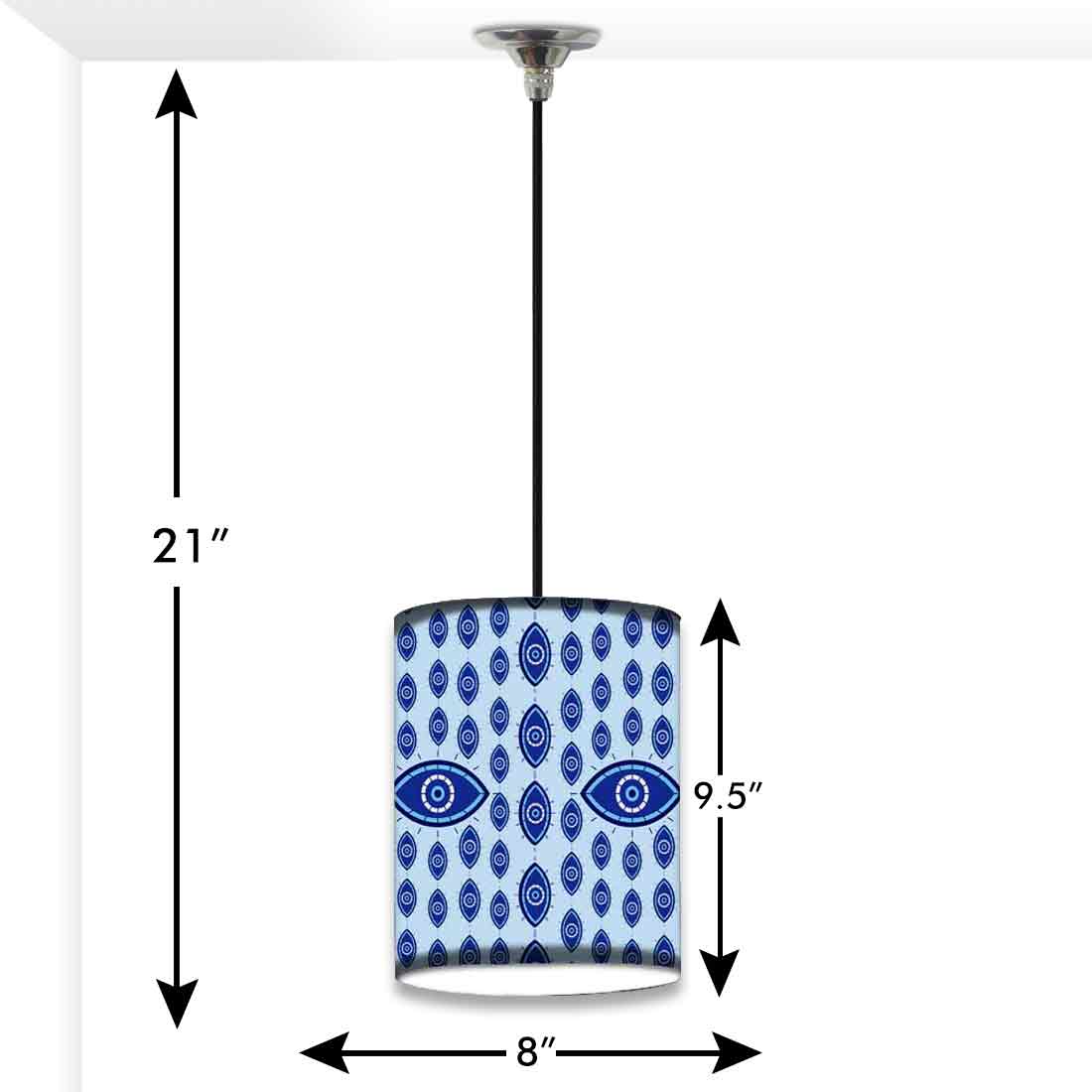 Designer Ceiling Hanging Pendant Lamp for Living Room - Evil Eye Protector - Image 10