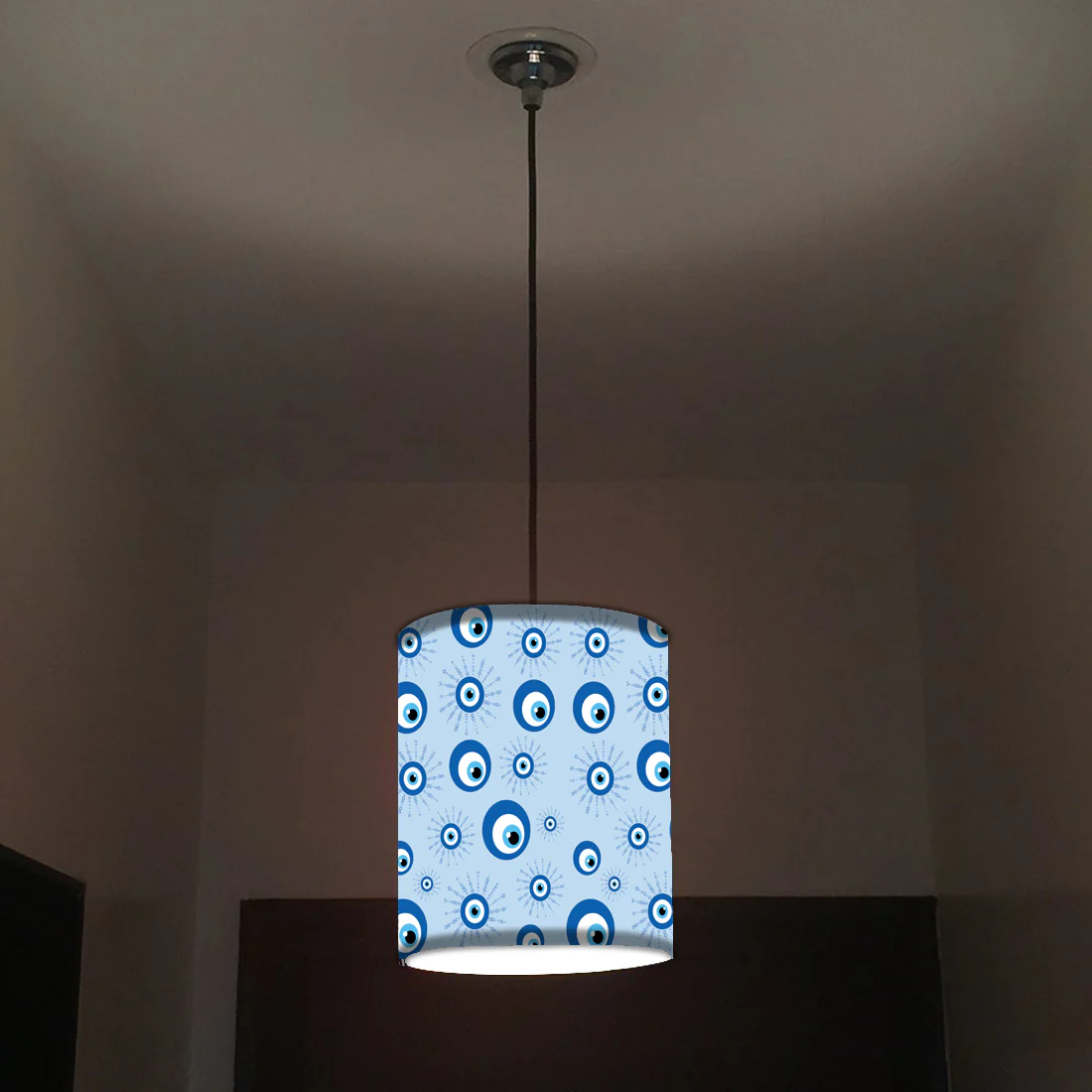 Designer Ceiling Hanging Pendant Lamp for Living Room - Evil Eye Protector - Image 4