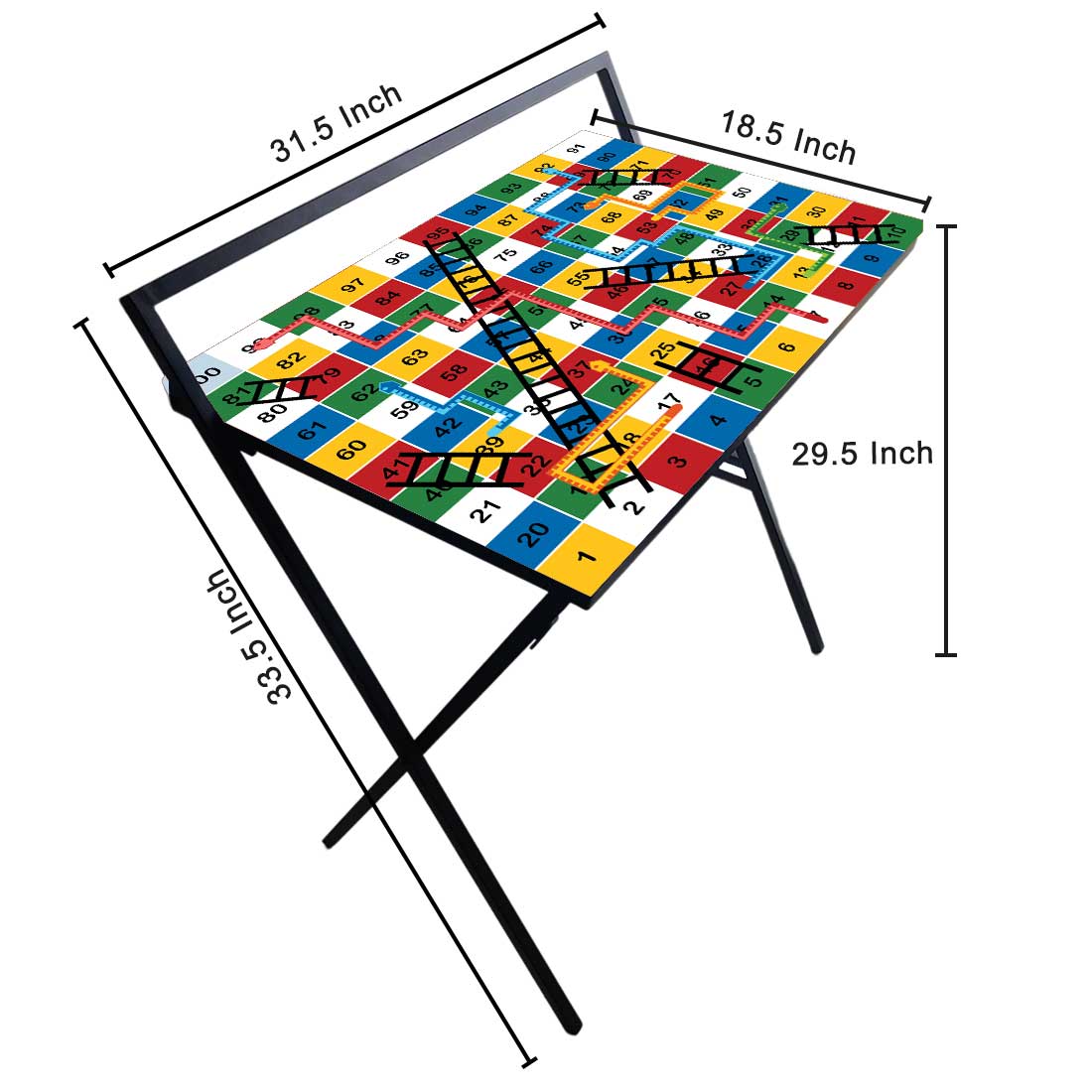 Nutcase Foldable Study Table for Students Home Bedroom - Image 25