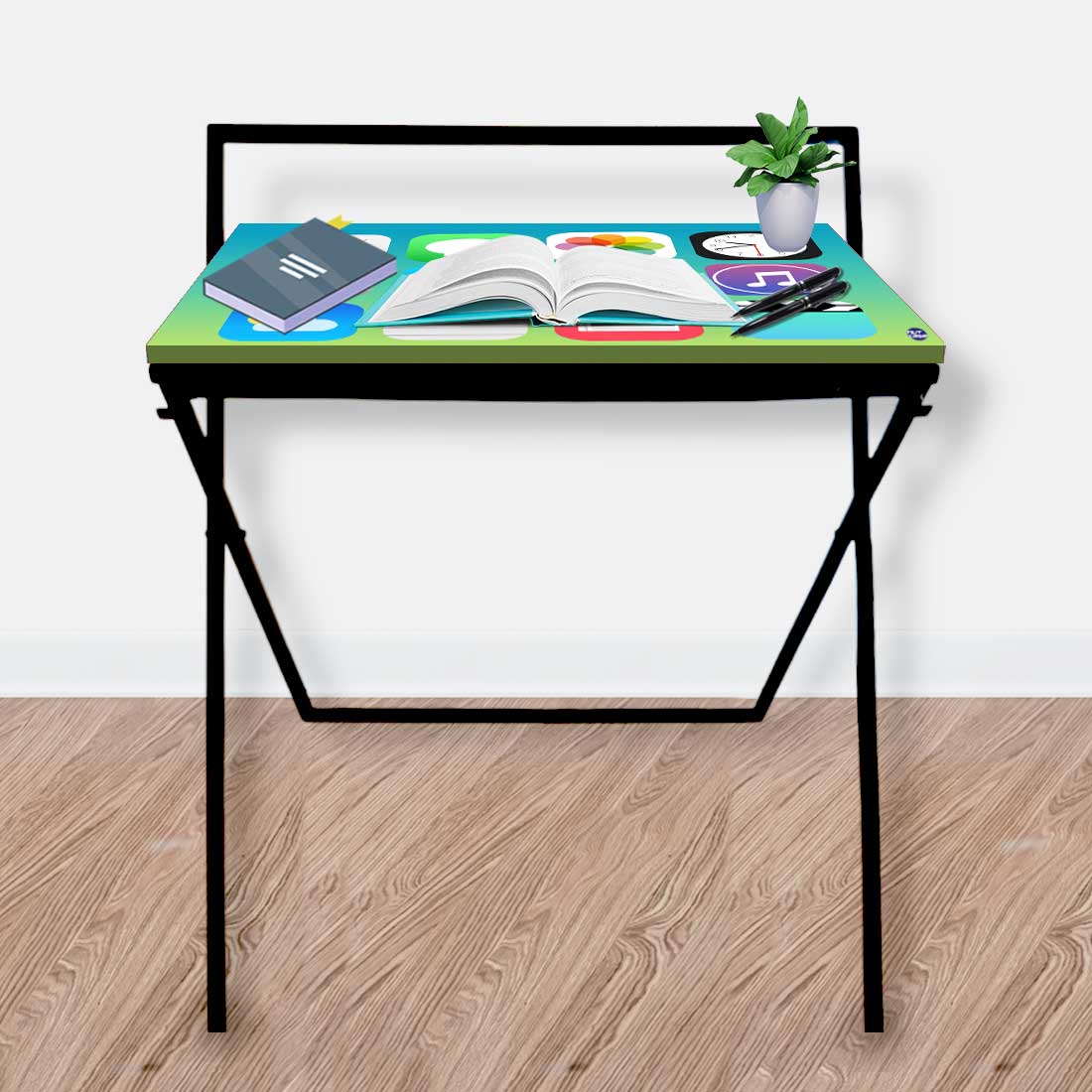 Nutcase Foldable Study Table for Students Home Bedroom - Image 3