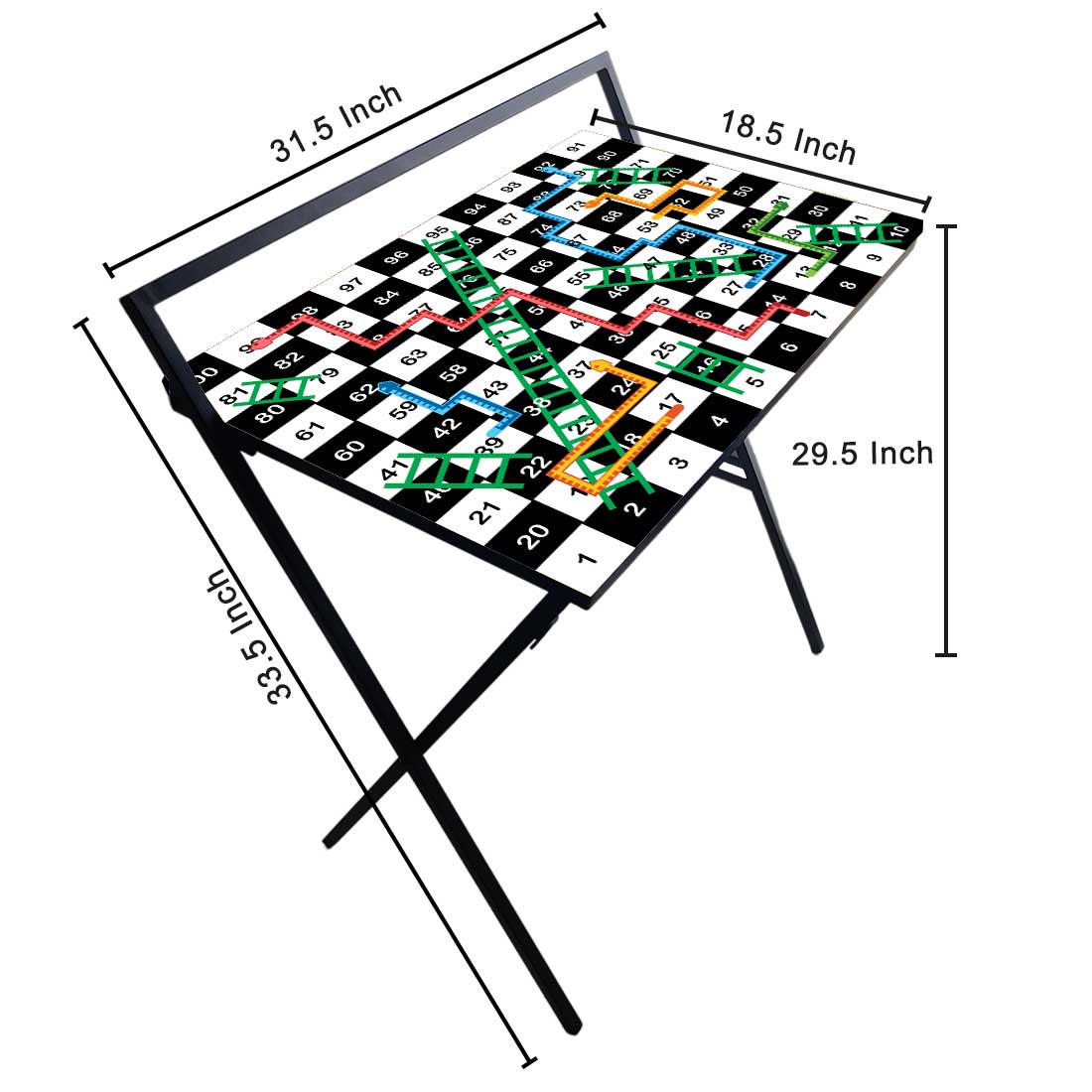 Nutcase Foldable Study Table for Students Home Bedroom - Image 30