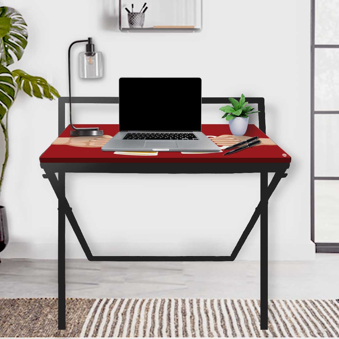 Nutcase Foldable Study Table for Students Home Bedroom - Image 33
