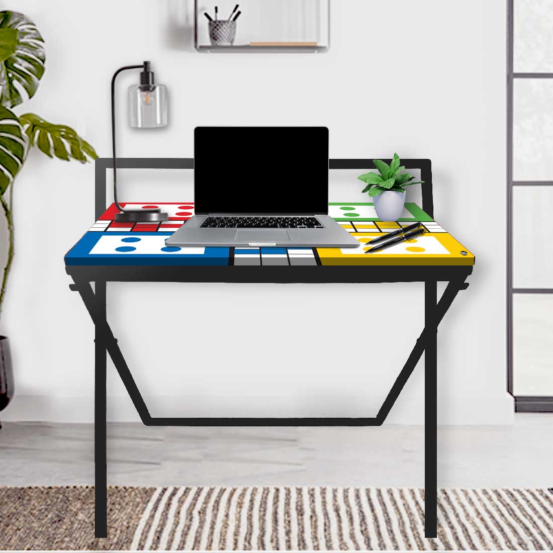 Nutcase Foldable Study Table for Students Home Bedroom - Image 34