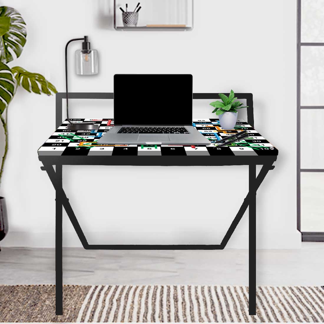 Nutcase Foldable Study Table for Students Home Bedroom - Image 36