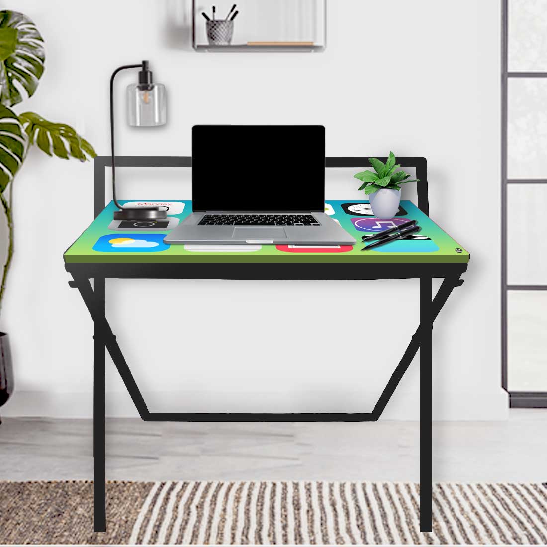Nutcase Foldable Study Table for Students Home Bedroom - Image 4