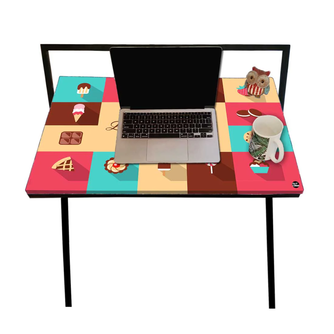 Nutcase Foldable Study Table for Students Home Bedroom - Image 6