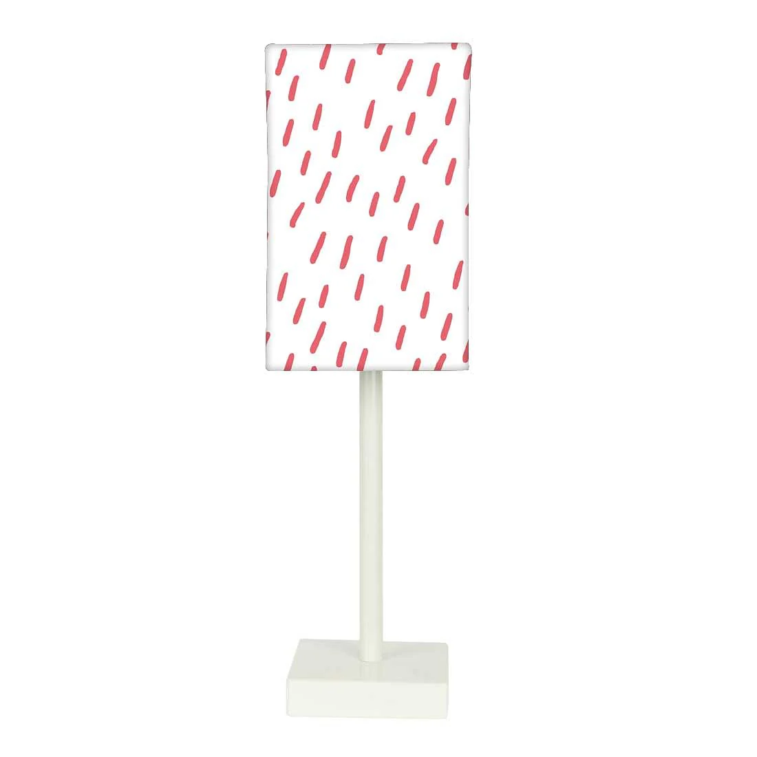 Tall Table Lamp For Living Rooms - Pink Drops