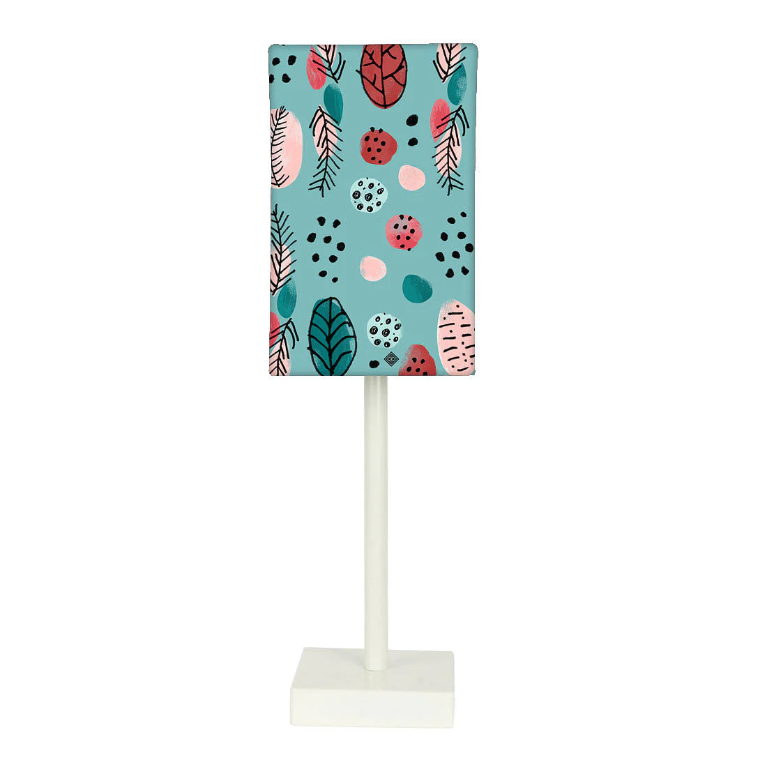 Tall Table Lamp For Living Rooms - TEAL NATURE GARDEN