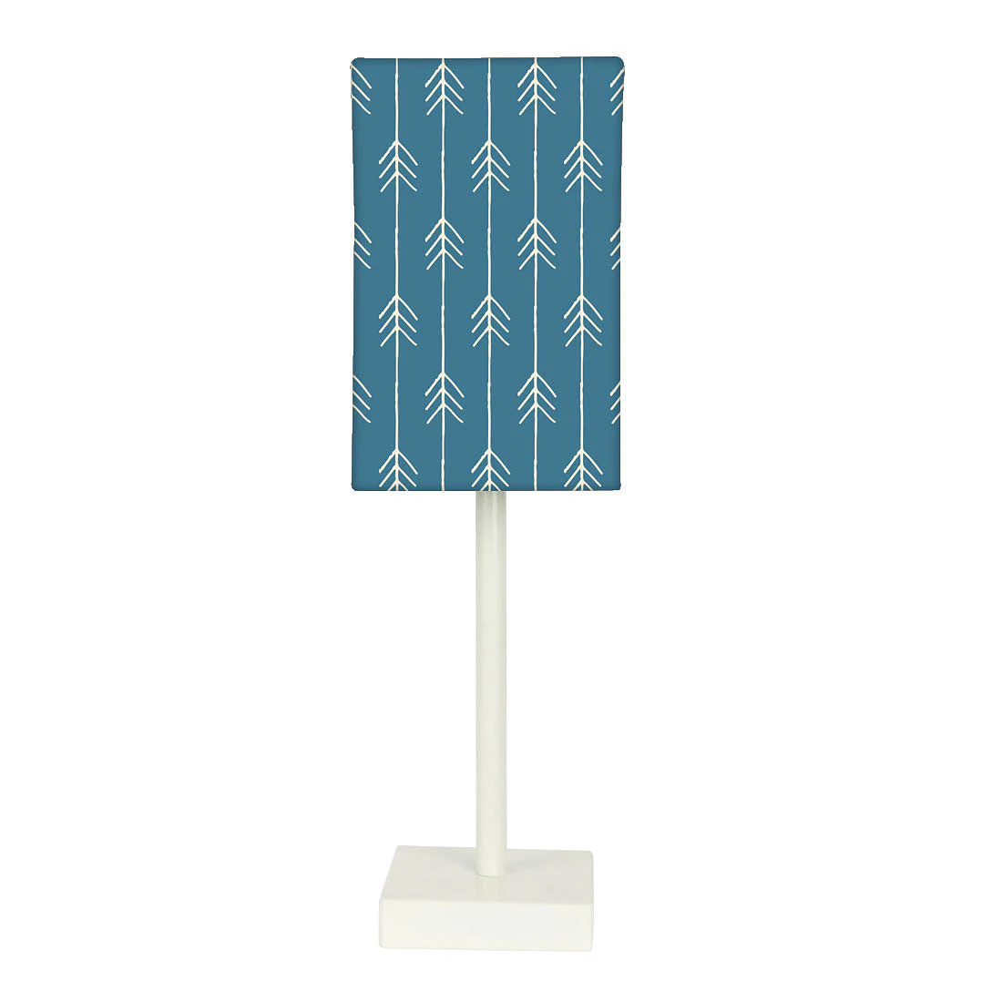 Tall Table Lamp For Living Rooms - Arrow Ends - Blue