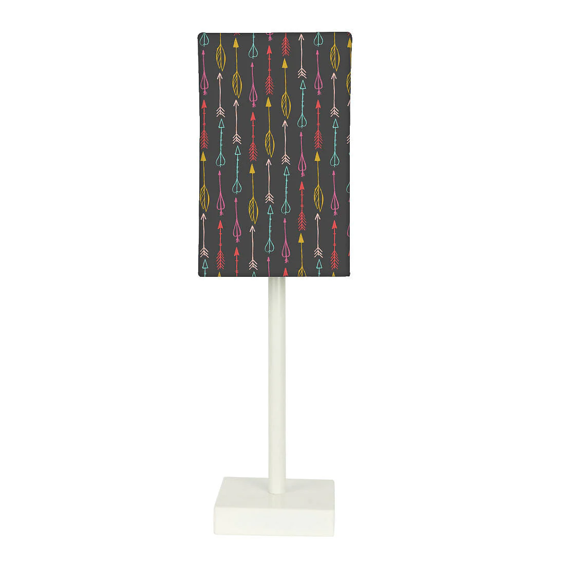 Tall Table Lamp For Living Rooms - Multicolor Arrows