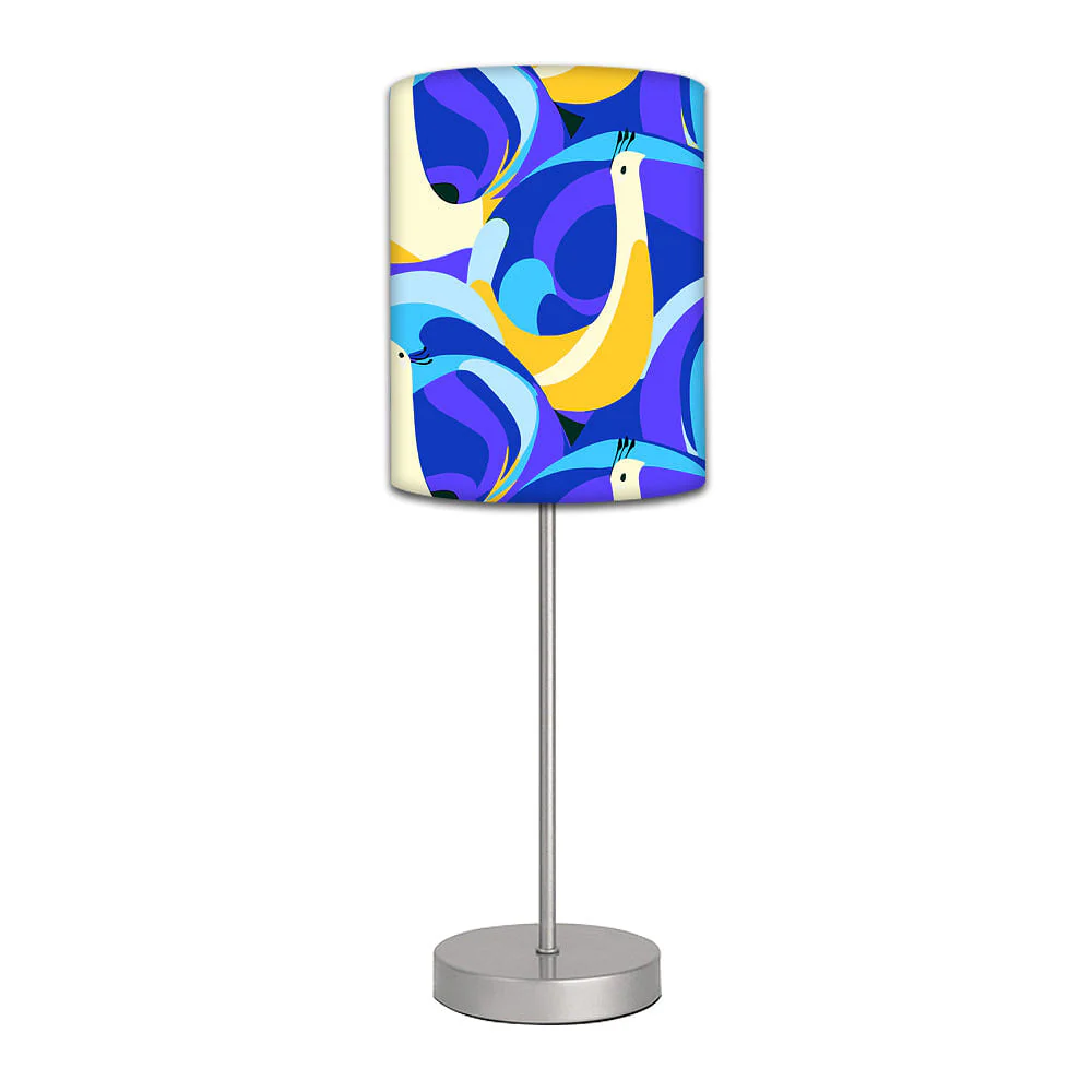 Stainless Steel Table Lamp For Living Room Bedroom - Swan Lake