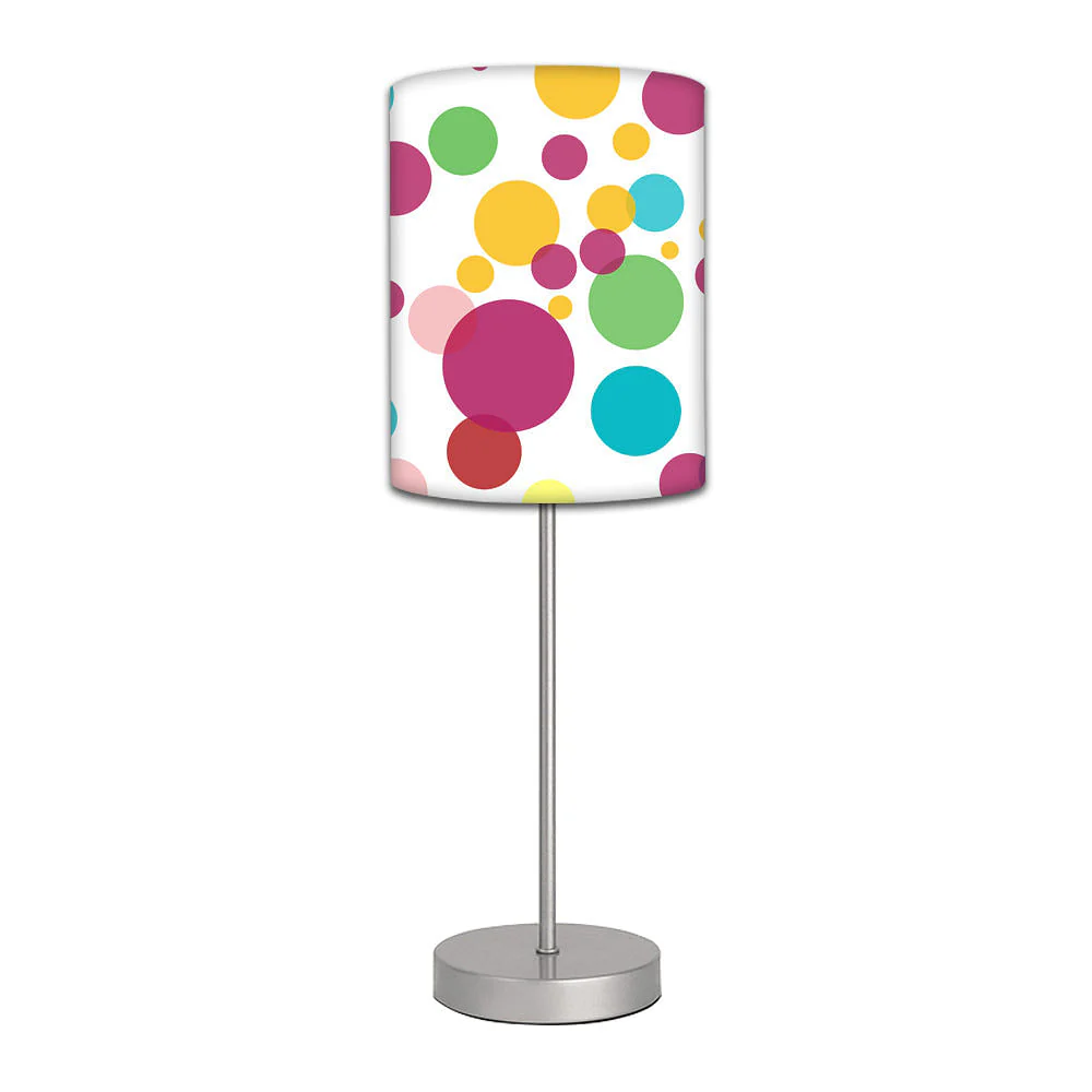 Stainless Steel Table Lamp For Living Room Bedroom - Circles Of Color