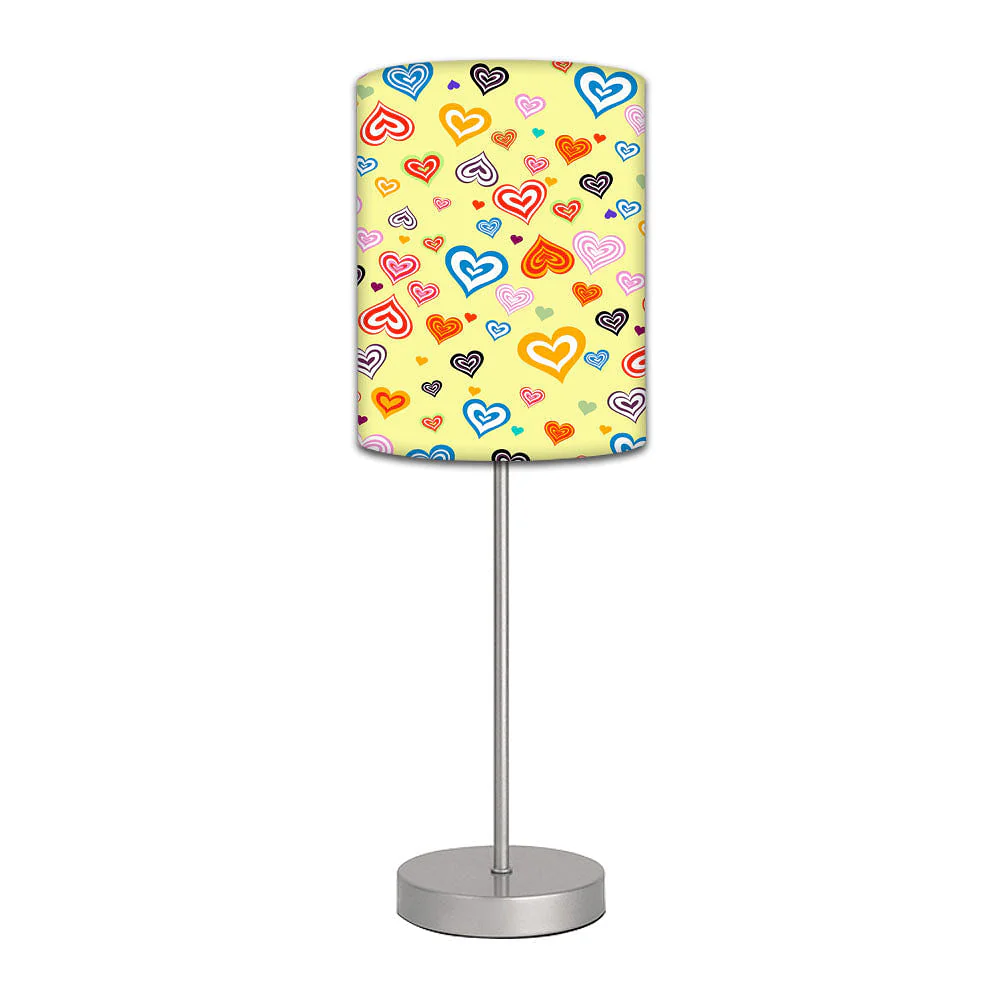 Stainless Steel Table Lamp For Living Room Bedroom - Loving Hearts
