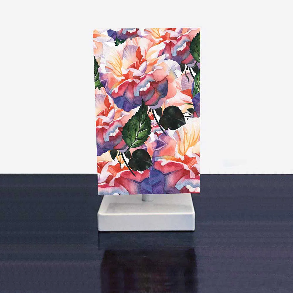 Table Lamps for Bedroom Flower Design - Image 2