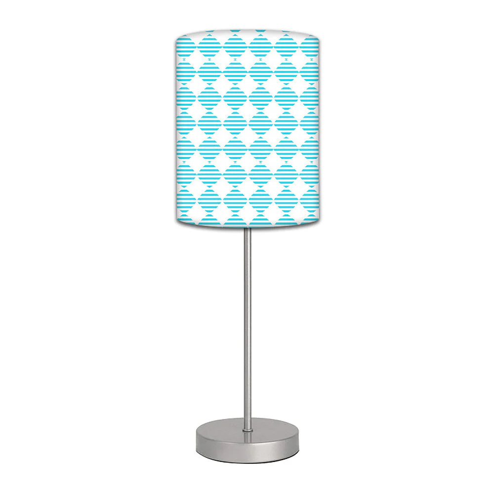 Stainless Steel Table Lamp For Living Room Bedroom - Dimond With Strips