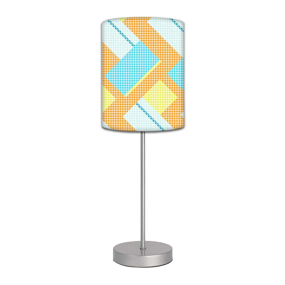 Stainless Steel Table Lamp For Living Room Bedroom - Pattern Orange