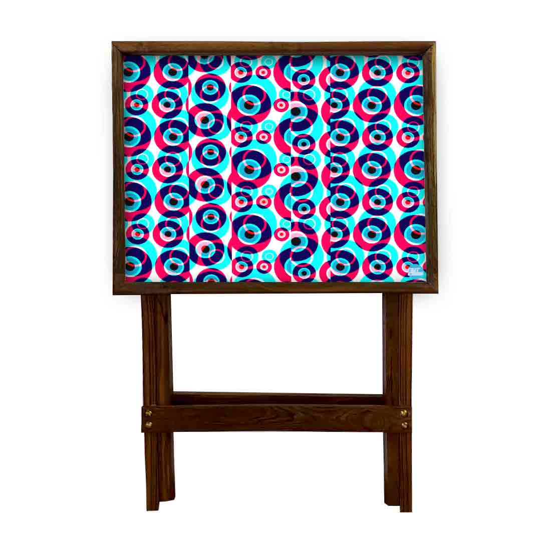 Wooden TV Tables for Eating Breakfast Serving Table - Evil Eye Protector - Image 7