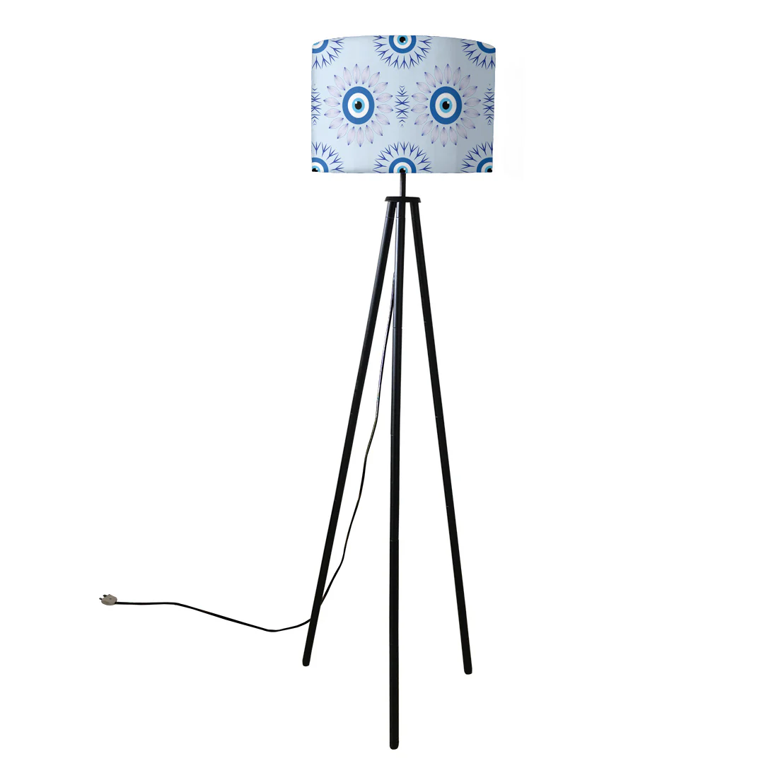 Designer Tripod Floor Lamp Standing Light for Living Rooms - Evil Eye Protector - Image 11