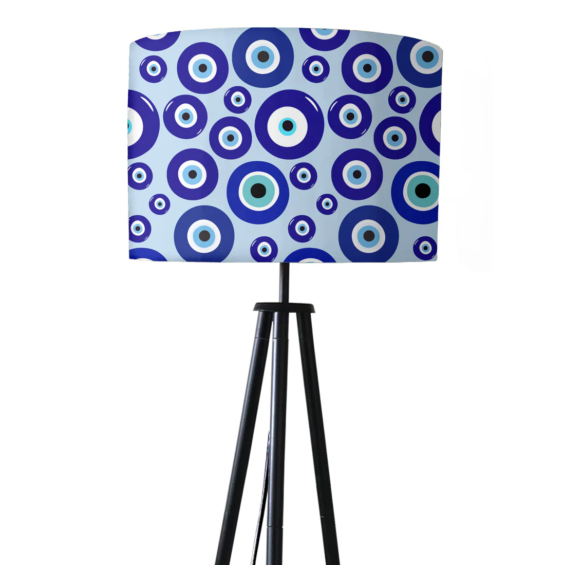 Designer Tripod Floor Lamp Standing Light for Living Rooms - Evil Eye Protector - Image 5