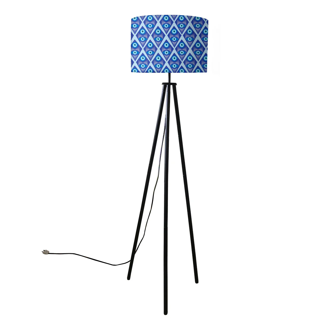 Modern Tripod Floor Lamp Standing Light for Bedroom Living Rooms Decor - Evil Eye Protector - Image 6
