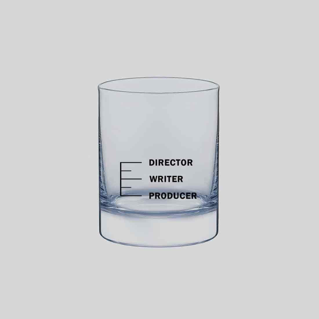 Designer Whiskey Glass for Mixed Drinks Bourbon - DIRECTOR WRITER PRODUCER Filmy - Image 12