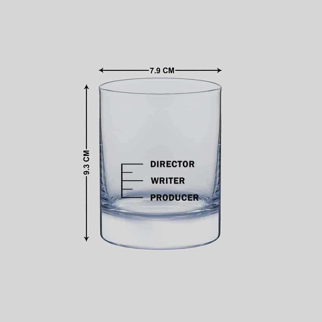 Designer Whiskey Glass for Mixed Drinks Bourbon - DIRECTOR WRITER PRODUCER Filmy - Image 13