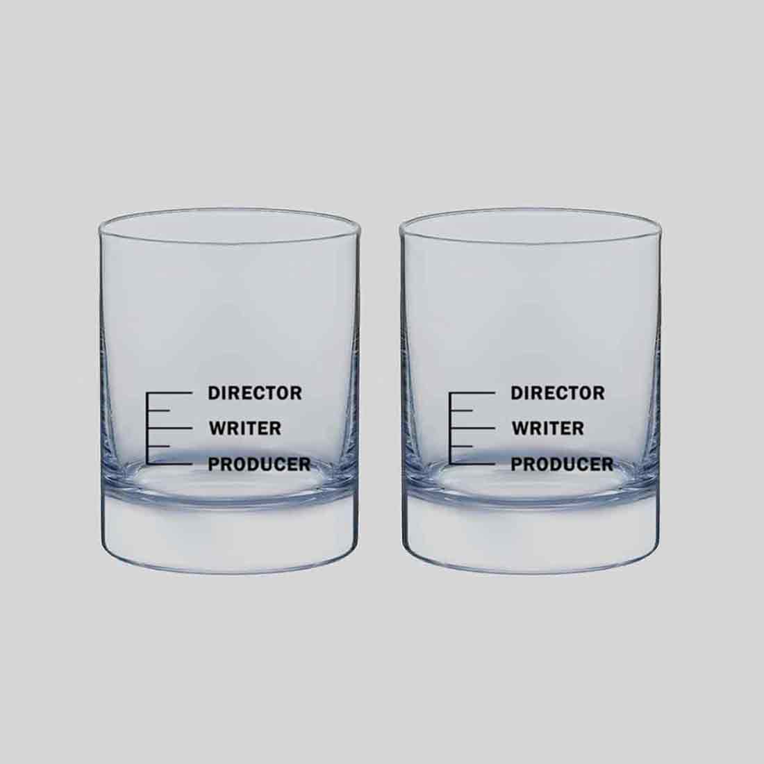 Designer Whiskey Glass for Mixed Drinks Bourbon - DIRECTOR WRITER PRODUCER Filmy - Image 15