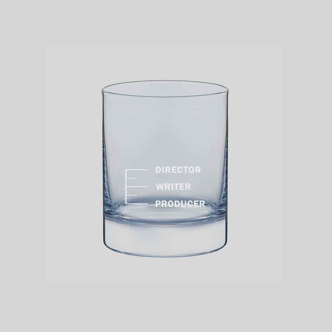 Designer Whiskey Glass for Mixed Drinks Bourbon - DIRECTOR WRITER PRODUCER Filmy - Image 9