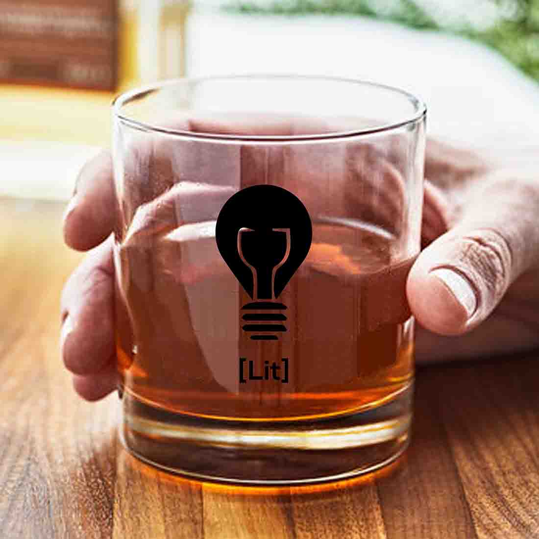 Whiskey Glasses Liquor Glass- Anniversary Birthday Gift Funny Gifts for Husband Bf - LIT - Image 2