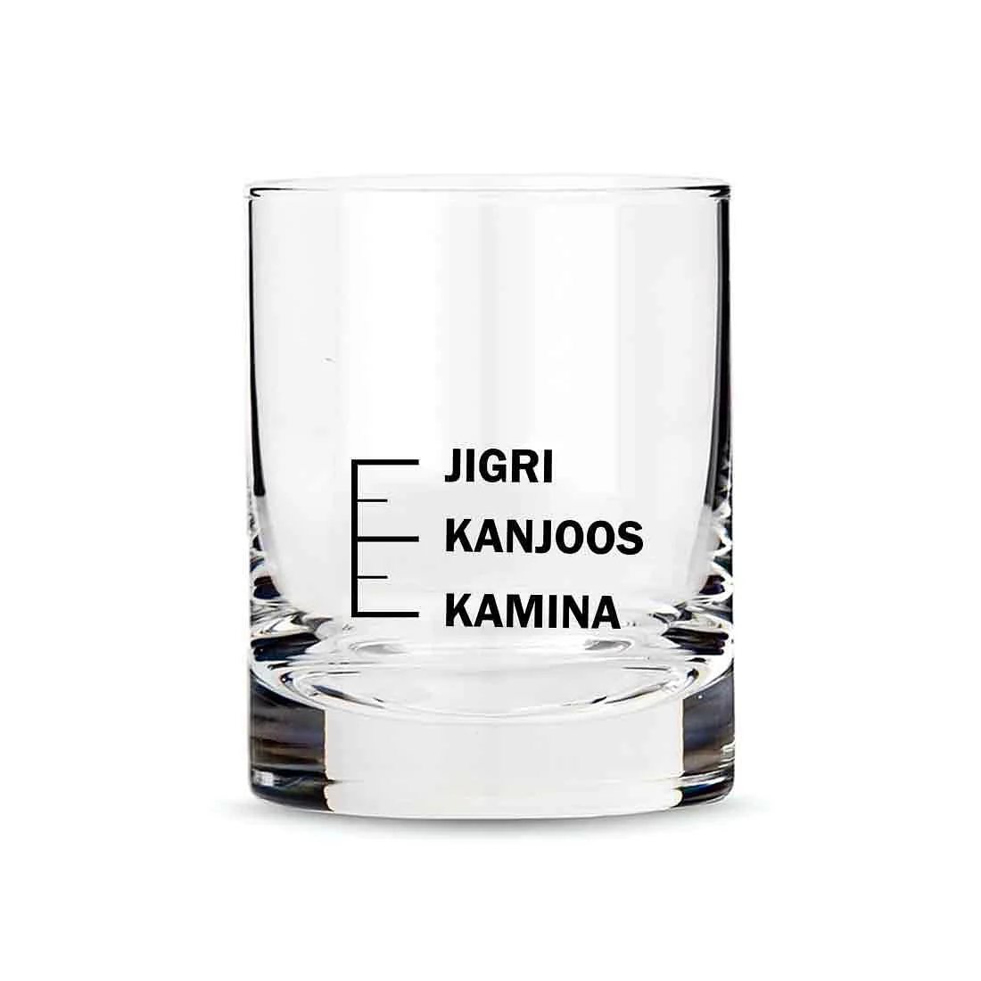 Whiskey Glasses Liquor Glass- Anniversary Birthday Gift Funny Gifts for Husband Bf - KAMINA KANJOOS JIGRI - Image 5