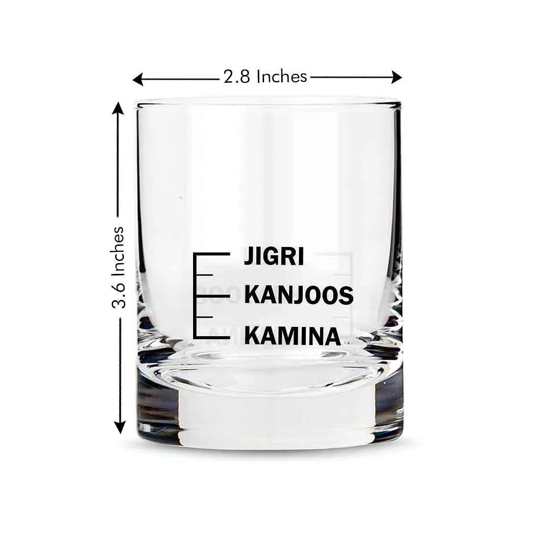 Whiskey Glasses Liquor Glass- Anniversary Birthday Gift Funny Gifts for Husband Bf - KAMINA KANJOOS JIGRI - Image 7