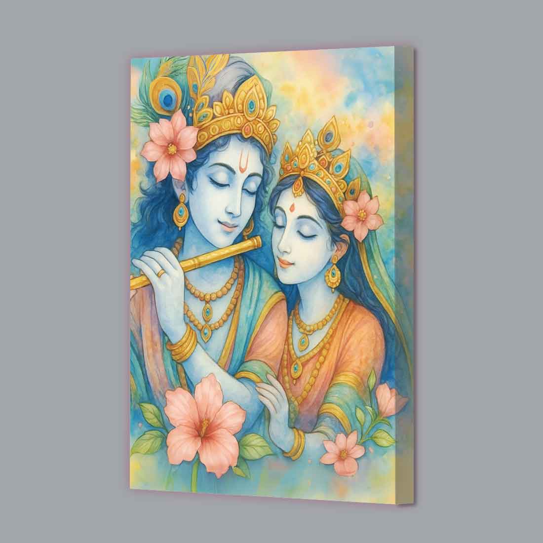 Divine Krishna Radha Frame with LED lighting – Ideal for Décor, Pooja Room, or Gift - Image 5