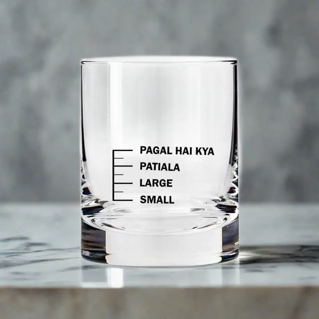 Diwali Gift Set with 2 Whiskey Glasses (Pagal Hai Kya) - Image 2