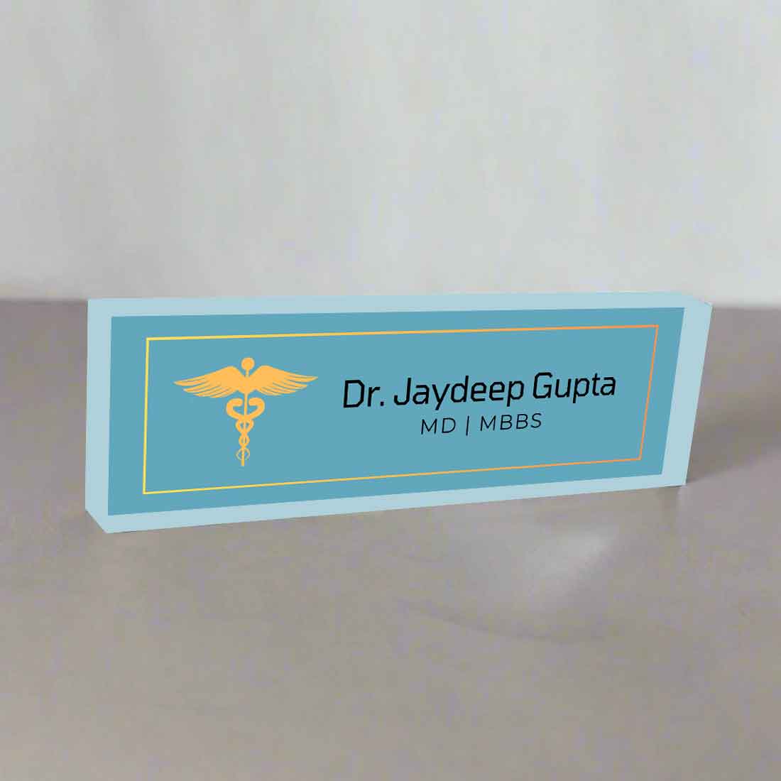 Doctor Desk Name Plate – Table Name Plate for Professionals Doctors - Image 10