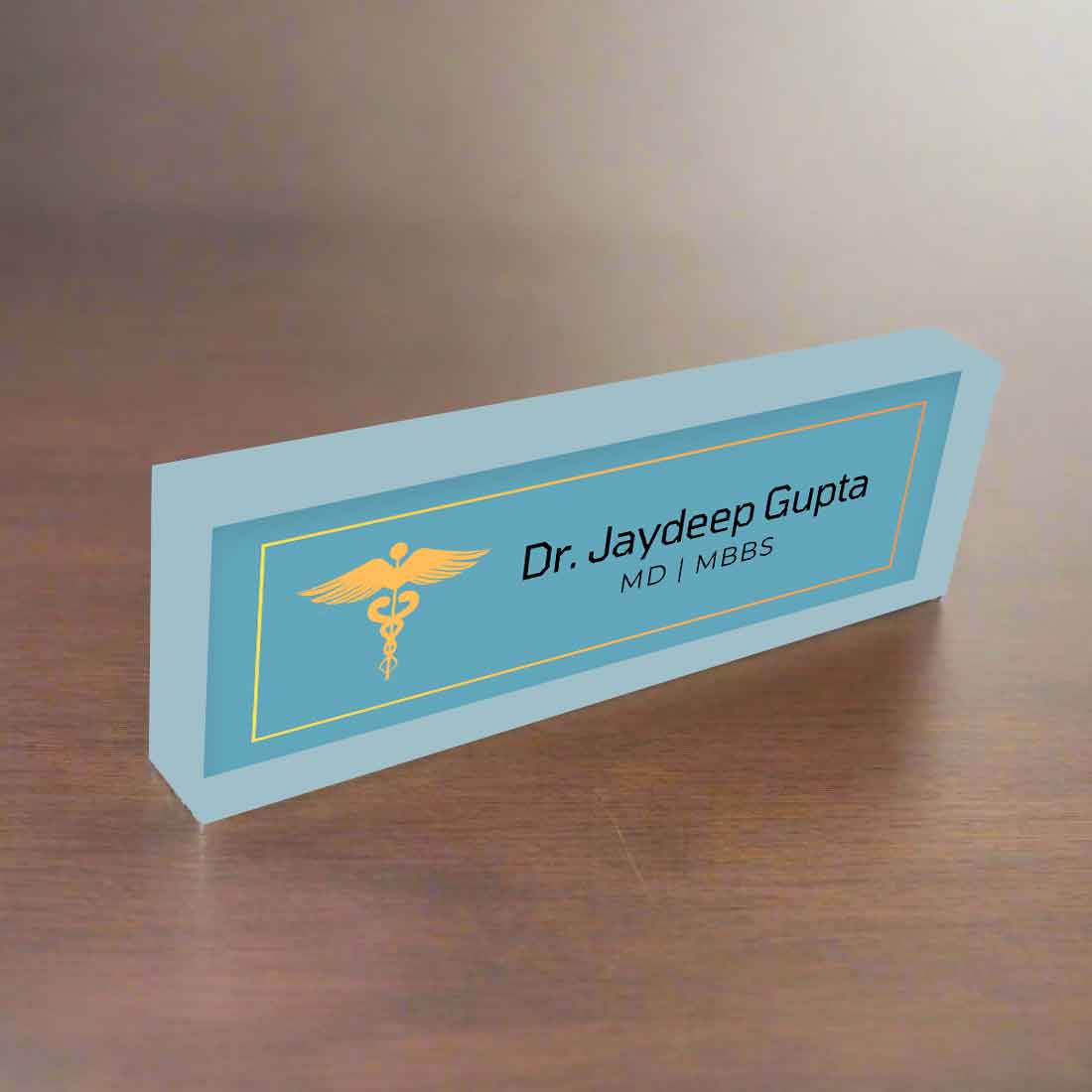 Doctor Desk Name Plate – Table Name Plate for Professionals Doctors - Image 11