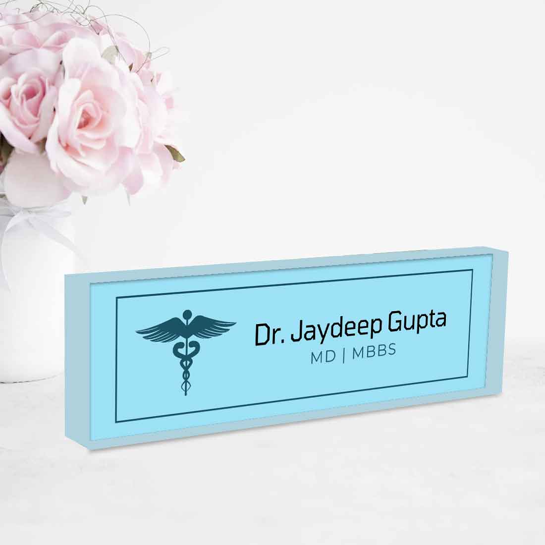 Doctor Desk Name Plate – Table Name Plate for Professionals Doctors - Image 12