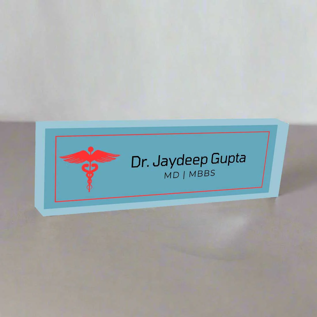 Doctor Desk Name Plate – Table Name Plate for Professionals Doctors - Image 6