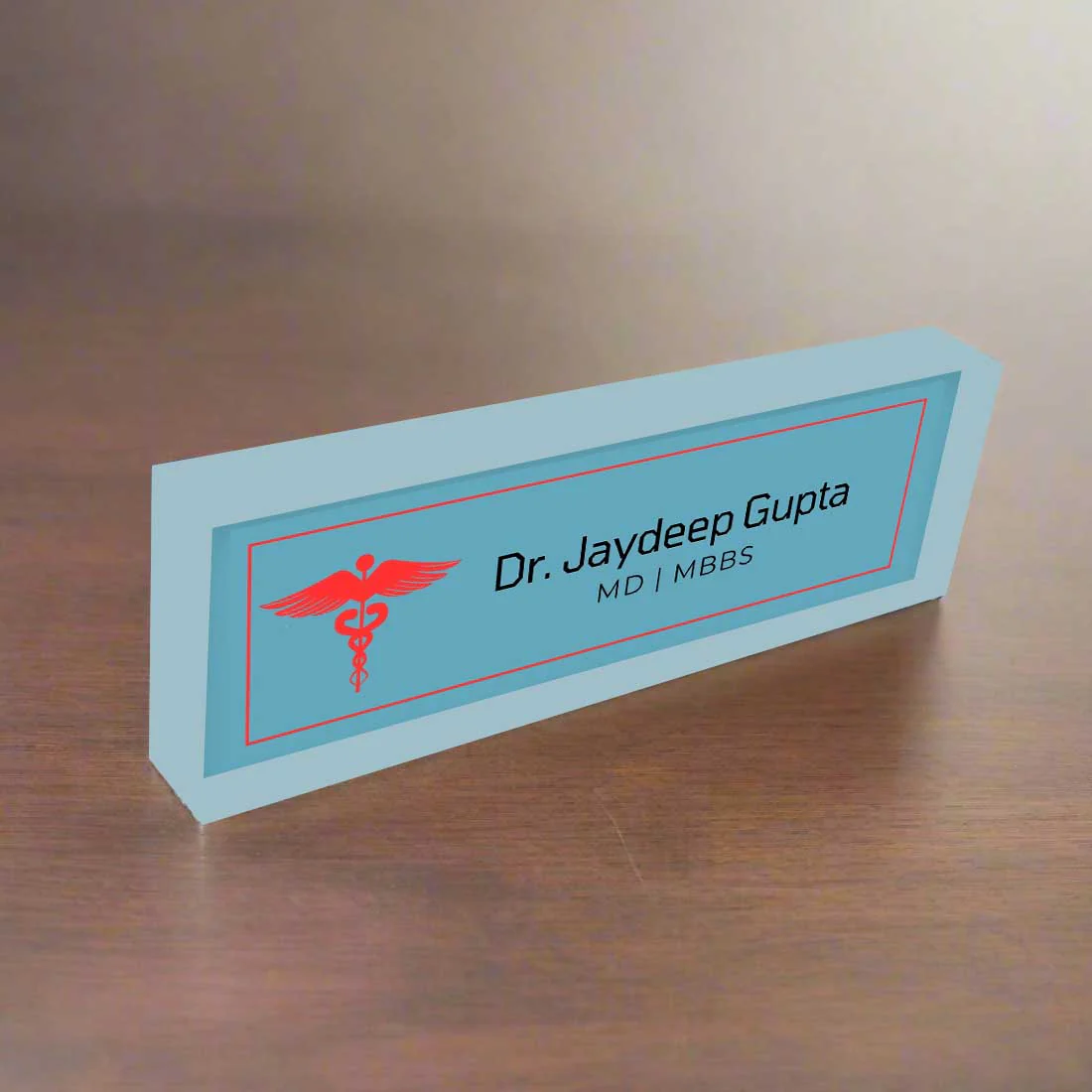 Doctor Desk Name Plate – Table Name Plate for Professionals Doctors - Image 7