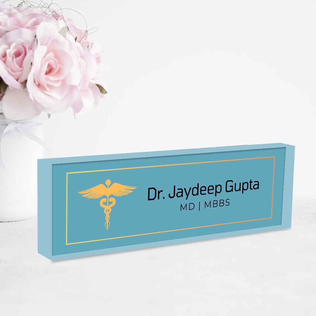 Doctor Desk Name Plate – Table Name Plate for Professionals Doctors - Image 8