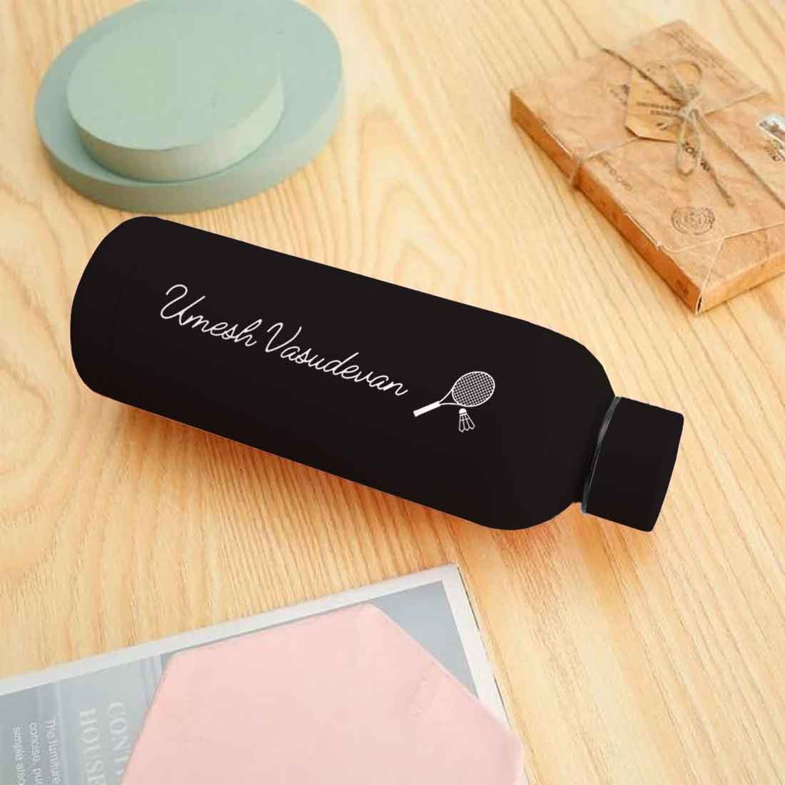 Double Insulated Name Bottle Stainless Steel Water Bottles for Travel Office Gym Home - BPA Free, Leakproof - Image 36