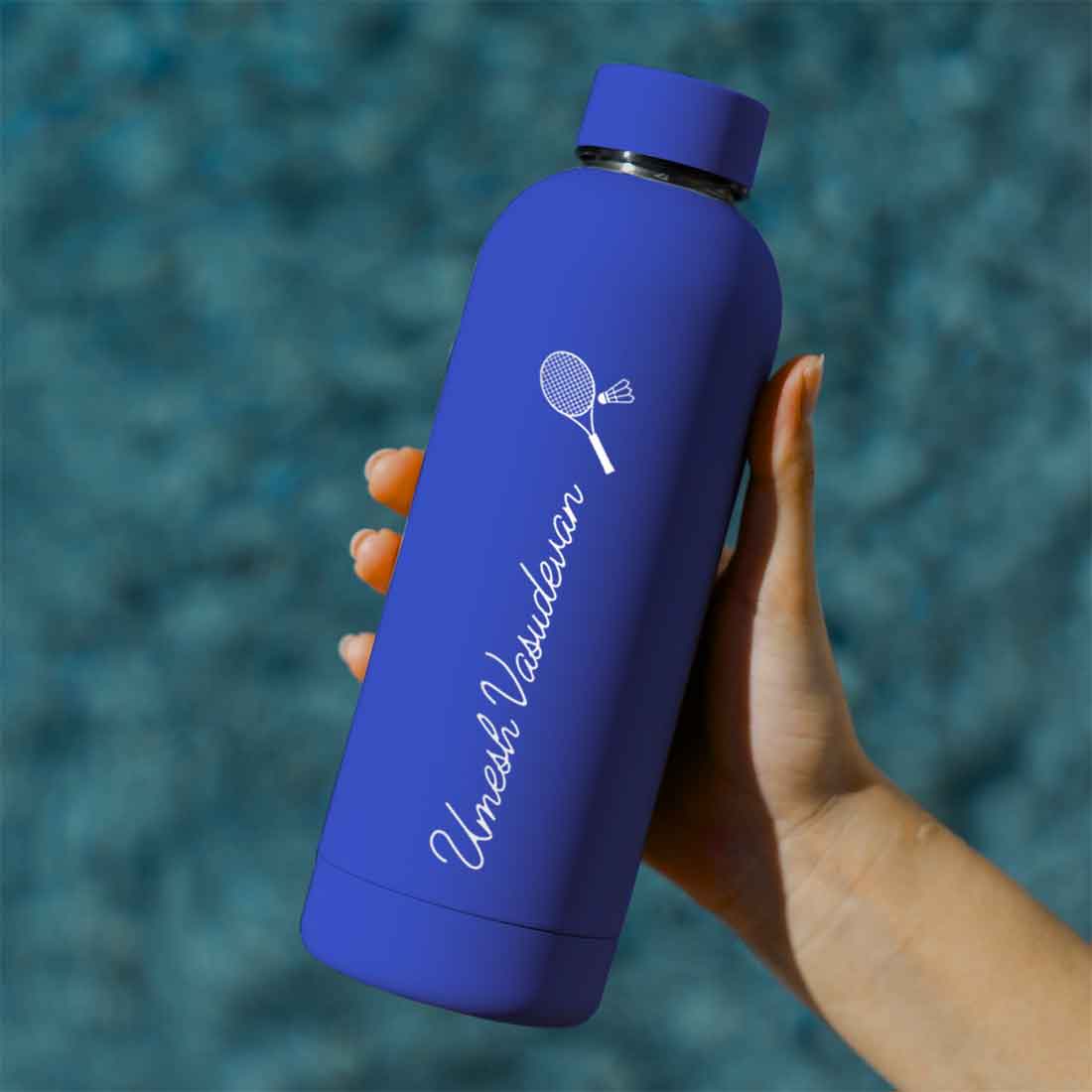 Double Insulated Name Bottle Stainless Steel Water Bottles for Travel Office Gym Home - BPA Free, Leakproof - Image 7