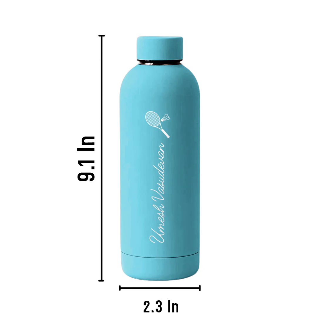 Double Insulated Name Bottle Stainless Steel Water Bottles for Travel Office Gym Home - BPA Free, Leakproof - Image 77