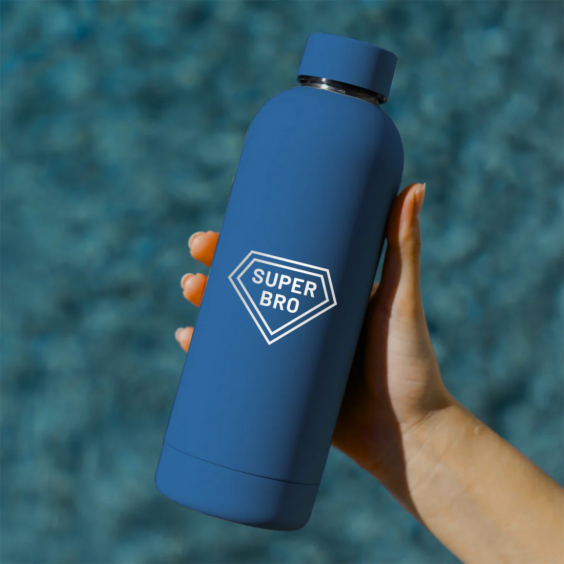 Double Insulated Stainless Steel Bottle – 500ml Raksha Bandhan Gift for Brother Leakproof, BPA-Free | Super Bro - Image 4