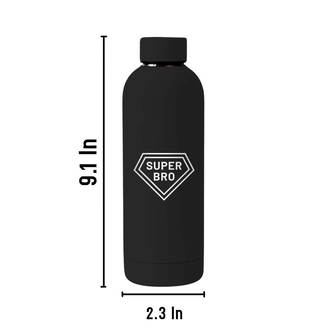 Double Insulated Stainless Steel Bottle – 500ml Raksha Bandhan Gift for Brother Leakproof, BPA-Free | Super Bro - Image 5